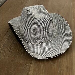 Handmade rhinestone cowboy hat